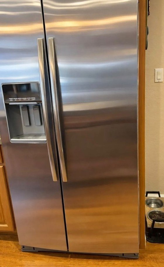 Refrigerator after cleaning