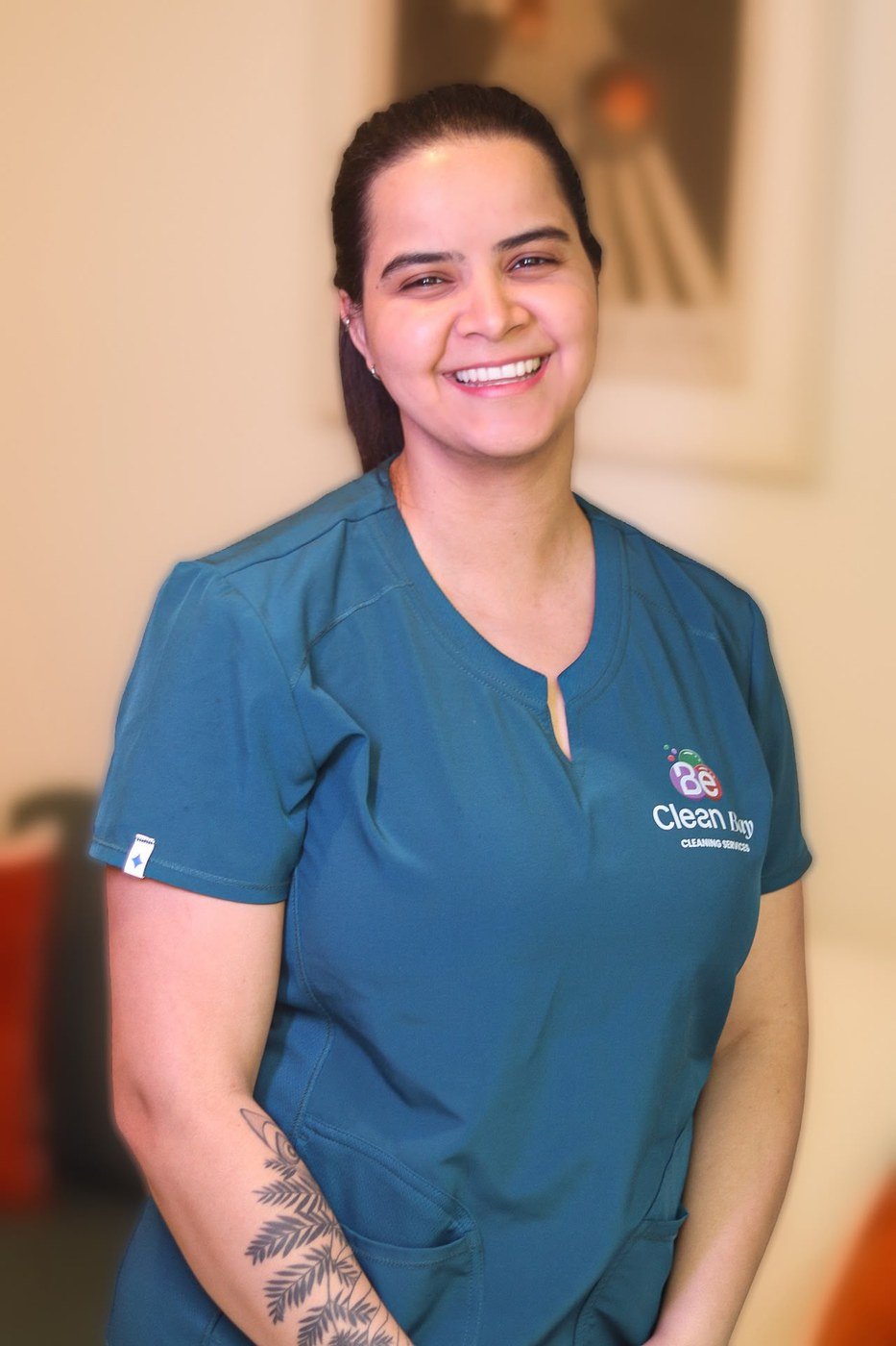 Isabela, founder and cleaner at Be Clean Bay