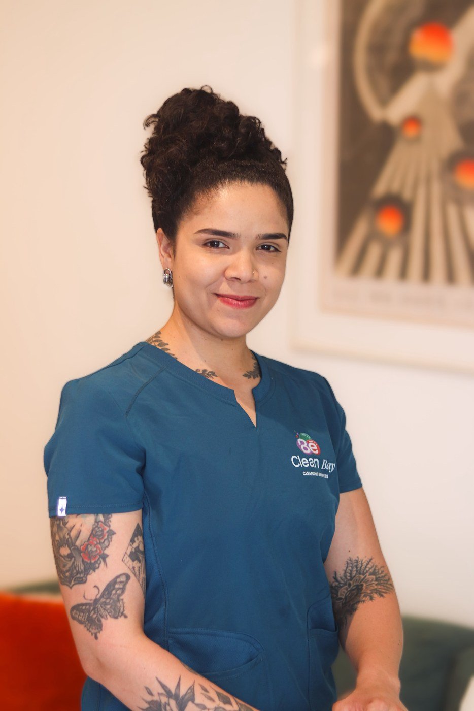 Beatriz, founder and cleaner at Be Clean Bay